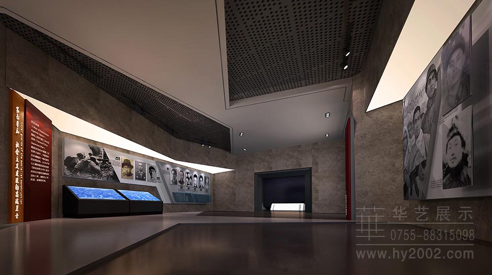 大別山革命歷史紀念館效果圖 大別山革命歷史紀念館效果圖,展廳設計